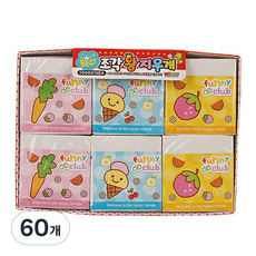 快樂朋友 1000片巨無霸橡皮擦, 隨機出貨, 60個