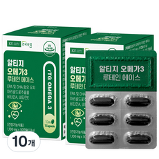 건국유업 알티지 오메가3 루테인 에이스 33g, 30정, 10개