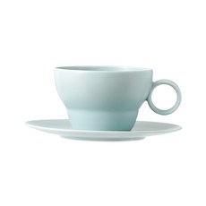BOWLBOWL 韓國製 Bowl Bowl Vintage 單人咖啡杯組, 天空藍, 1套