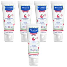 무스텔라 수딩 모이스처라이징 크림, 40ml, 5개