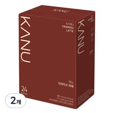 카누 티라미수 라떼 커피믹스, 17.3g, 24개입, 2개