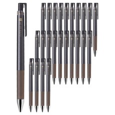 파이롯트 클래식 쥬스업 볼펜 0.4mm, 25개, 글로시 브라운