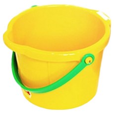 슈필스타빌 모래양동이 파스텔 소, 옐로우, 1개