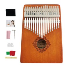 Cantavil 全實心17鍵拇指琴+組成品 6件組, CK-110