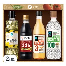 清淨園 葵花油+醬油+玄米醋+寡糖漿, 2組