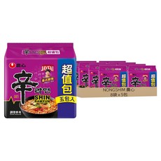 NONGSHIM 農心 辛拉麵 泰式酸辣味 123g, 8袋