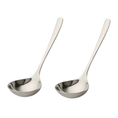 Bloom Home 304全不鏽鋼一體式料理用迷你湯勺, 單一顏色, 2個