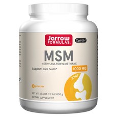 Jarrow FORMULAS 賈羅公式 甲基硫醯基甲烷粉, 1kg, 1罐