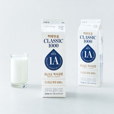 에치와이 하루우유 클래식, 1L, 2개 1L, 2개
