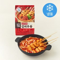 삼진어묵 꼬치어묵 김치우동 2인분 (냉동), 496g, 1개