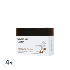 퓨어포레 피부진정 N 어성초비누, 90g, 4개