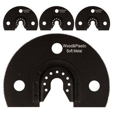 HANDZ 多功能切割機木材用 HCS 半圓鋸片 HMC-120LA-S7, 4個