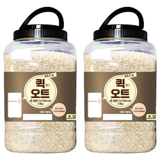 DGFARM 冰箱常備快熟燕麥片, 2.5kg, 2個