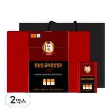 Jungwonsam 365蜂蜜高麗紅蔘切片禮盒+提袋, 10包, 20g, 2組