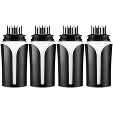 리르 새치 커버 퀵 헤어 마커 8.5g, 내추럴블랙, 4개