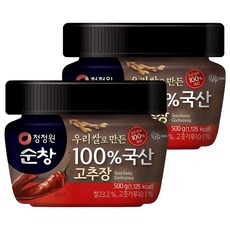清淨園 韓國產紅辣椒醬, 500g, 2罐