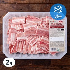 곰곰 못난이 한입 삼겹살 (냉동), 2개, 800g