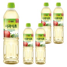 Sempio 膳府 蘋果醋, 900ml, 5個