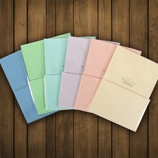 Tok Tok 花式心故事文具套裝 6 件, 2組, 象牙白+粉紅色+薄荷綠+藍色+淺綠色+紫色