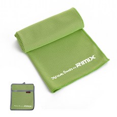 rimix 運動涼感毛巾 30 x 100 cm, 綠色, 1個