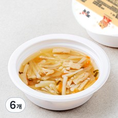 짱죽 반찬 무감자조림, 100g, 6개, 혼합맛(무/감자)