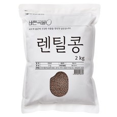 두보식품 바른곡물 렌틸콩, 2kg, 1개