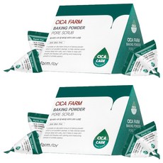 Farm stay 植物莊園 CICA FARM 積雪草農場小蘇打毛孔磨砂膏 25入, 175g, 2個