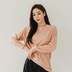 TUBE TREE 女用防磨上衣 B7203, 鮭魚粉