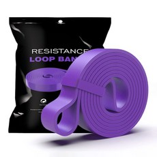 Heldon 乳膠拉力帶, 紫色, 1個