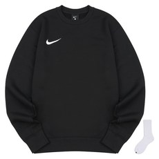 Nike 男款 Park Swoosh 大學T CW6902-010 + Welldone 襪子