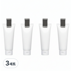 免鑽孔不鏽鋼牙膏架 4p 組, 銀色, 3套