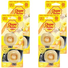 Chupa Chups 加倍佳 出風口車用芳香劑 2入, 香草奶油香, 4個