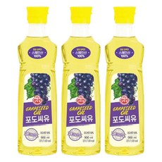 OTTOGI 不倒翁 葡萄籽油, 900ml, 3瓶