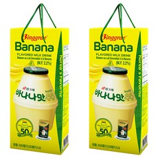 Binggrae 香蕉牛奶禮盒,36瓶,200ml,韓國國民飲品,口感香甜滑順