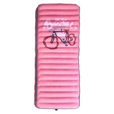 Atc Mattress 充氣床 純TPU好收納可水洗露營床 人造棉 AD200385 單人床 1.7kg, 粉色