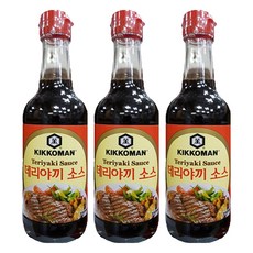 kikkoman 龜甲萬 照燒醬, 250ml, 3個