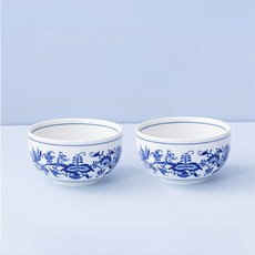 체스키포슬란 쯔비벨무스터 공기 CB453, 혼합색상, 2개