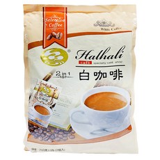 品皇咖啡 2合1哈拉里白咖啡隨身包, 18包, 25g, 1袋