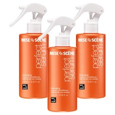 미쟝센 퍼펙트 엉킴제로 노워시 트리트먼트 헤어에센스, 250ml, 3개