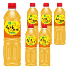 이엔푸드 유자소스, 900ml, 6개