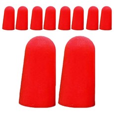 Pola 彩色耳罩 紅色, 5個, 2入