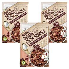 Vilson 米森 BC益生菌有機可可脆麥片隨手包 嚴選真草莓製成 無添加防腐劑、人工香料及色素, 40g, 3包