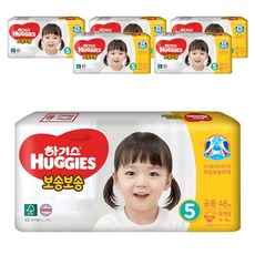 하기스 2020 보송보송 밴드형 기저귀 남여공용, 5단계, 276매