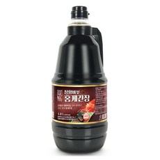 Deo Haedam Sunchang Sanghwang 蘑菇紅蟹醬油 隨機發貨, 1個, 1.8L