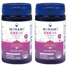 MINAMI 孩童用Omega-3&維他命D3膠囊, 60顆, 2罐