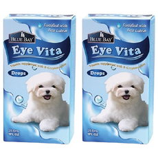 BLUE BAY 倍力 亮眼淚腺口服液, 高濃縮游離型葉黃素 犬貓適用, 30ml, 維護眼睛健康, 2瓶