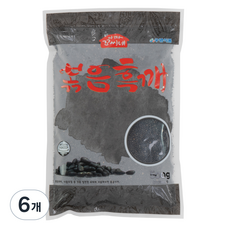 아따꼬씨네 볶음 흑깨, 500g, 6개