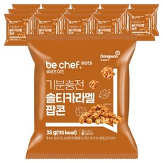 비셰프 이츠 기분충전 솔티카라멜 팝콘, 25g, 15개