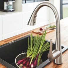 GROHE Zedra 廚房水槽龍頭 超鋼飾面套組 32294DC2, 1套