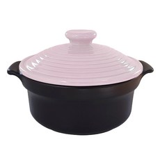 韓式砂鍋 粉紅色, 1000ml, 1個